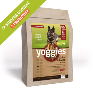 Yoggies kuřecí & hovězí 20 kg